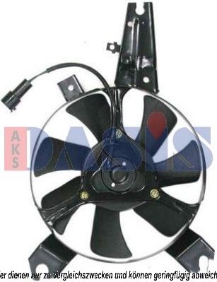 AKS DASIS Ventilaator,mootorijahutus 118016N